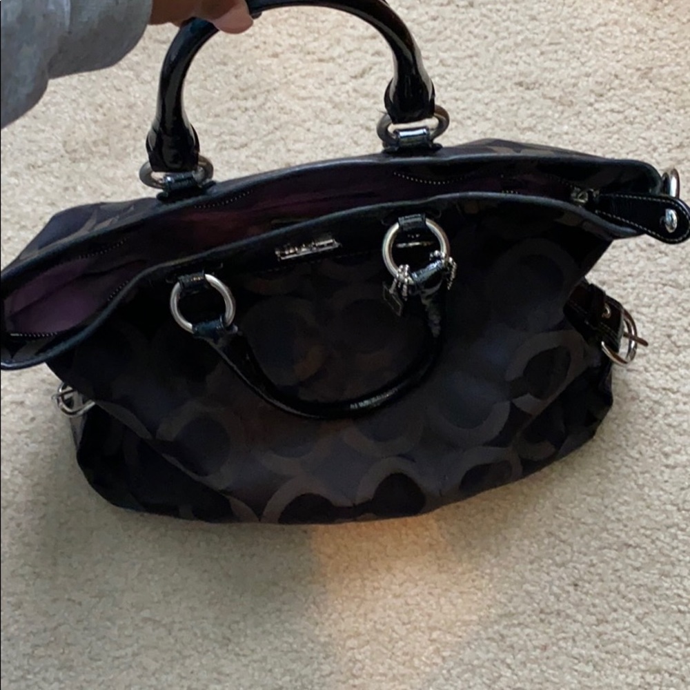 Coach Handbag - Black - Picture 5 of 5